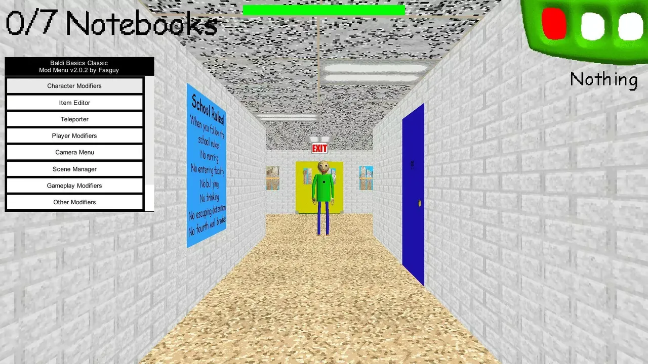 -Baldi's basics mod menu!-游戏截图-好玩游戏库