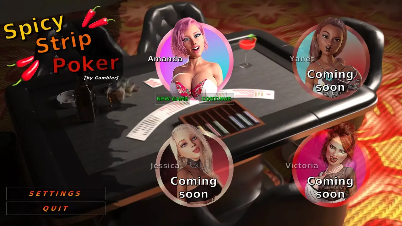 -Spicy Strip Poker-游戏截图-好玩游戏库