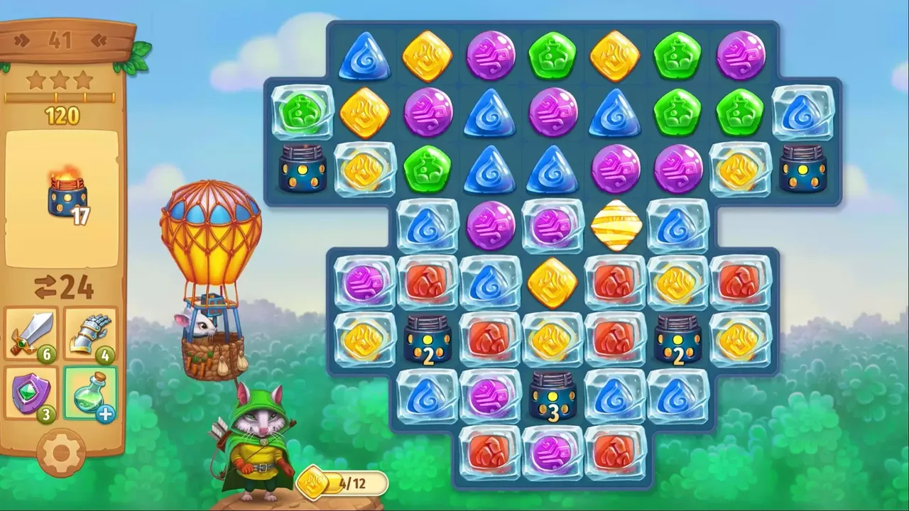 -Strongblade - Puzzle Quest and Match-3 Adventure-游戏截图-好玩游戏库