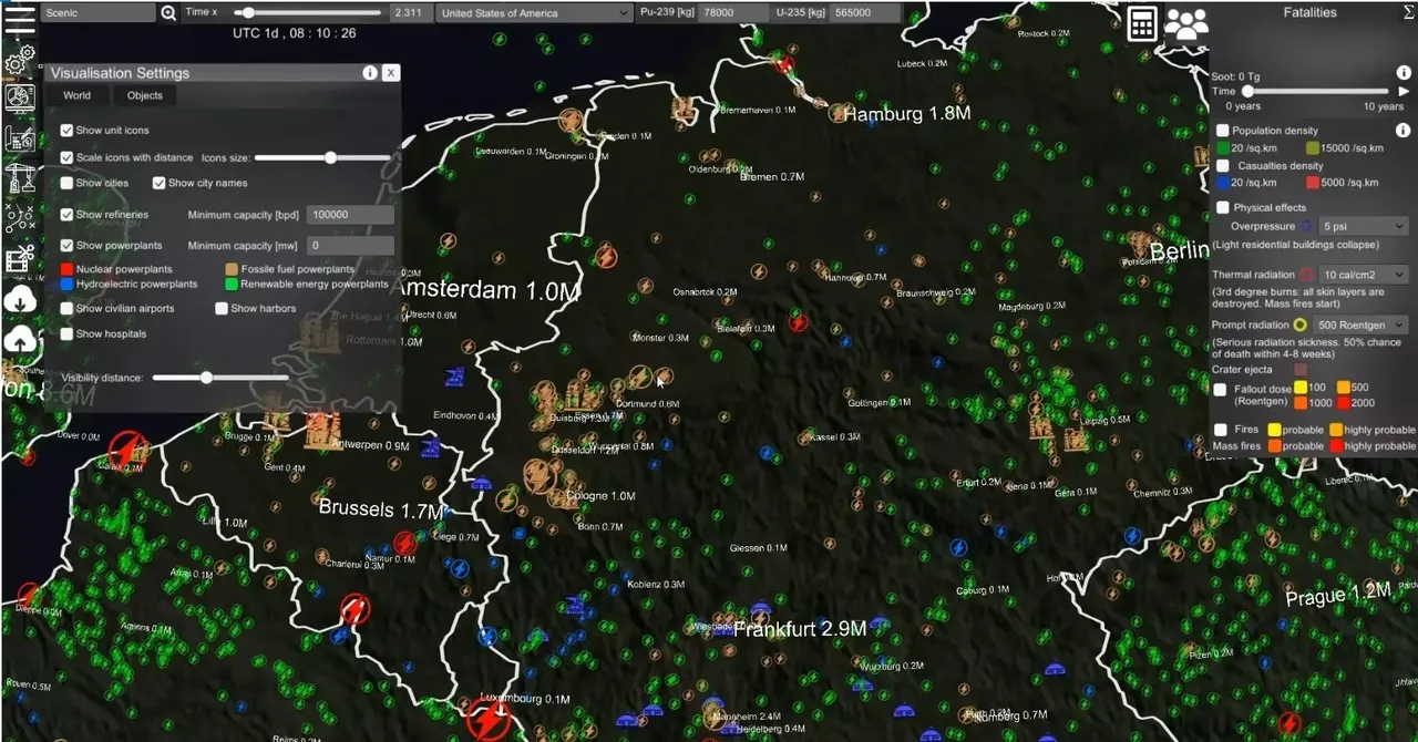 -Nuclear War Simulator-游戏截图-好玩游戏库