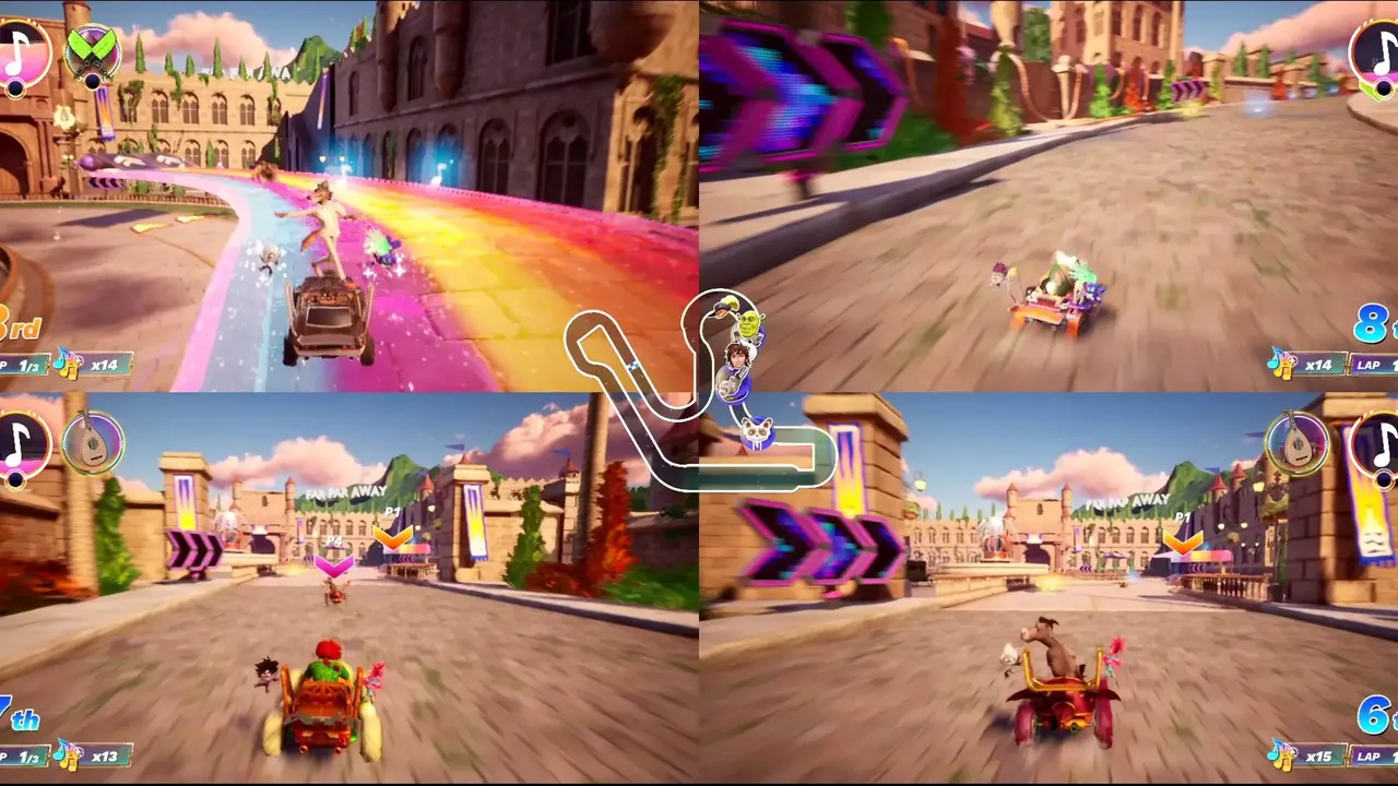 -DreamWorks All-Star Kart Racing-游戏截图-好玩游戏库