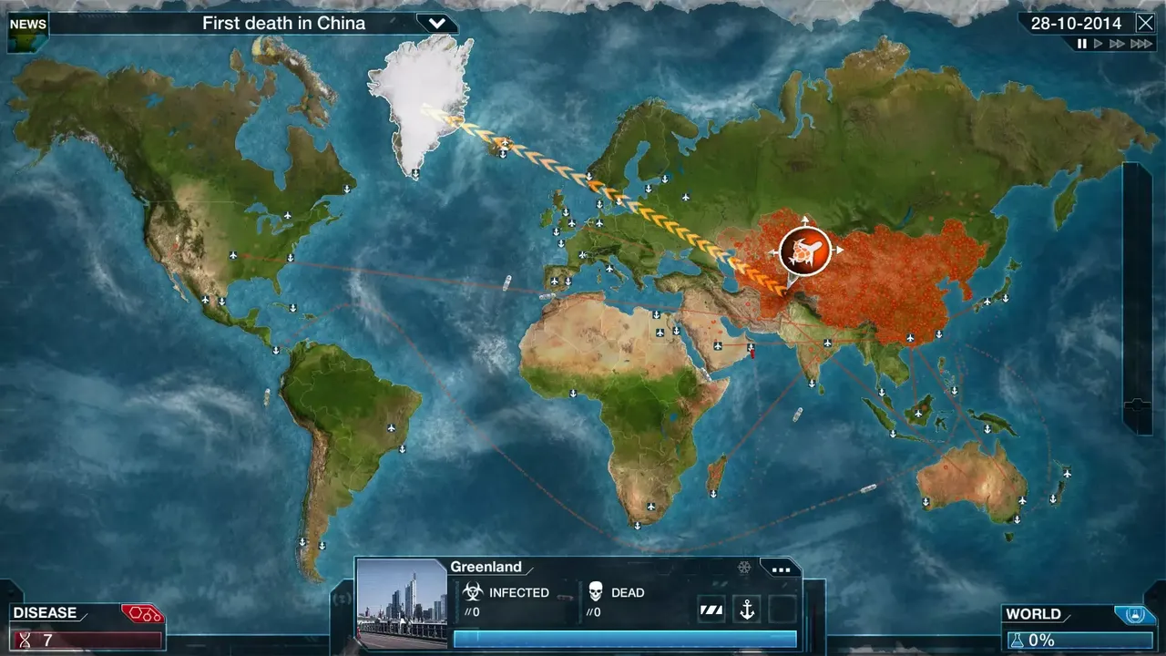 -plague inc-游戏截图-好玩游戏库