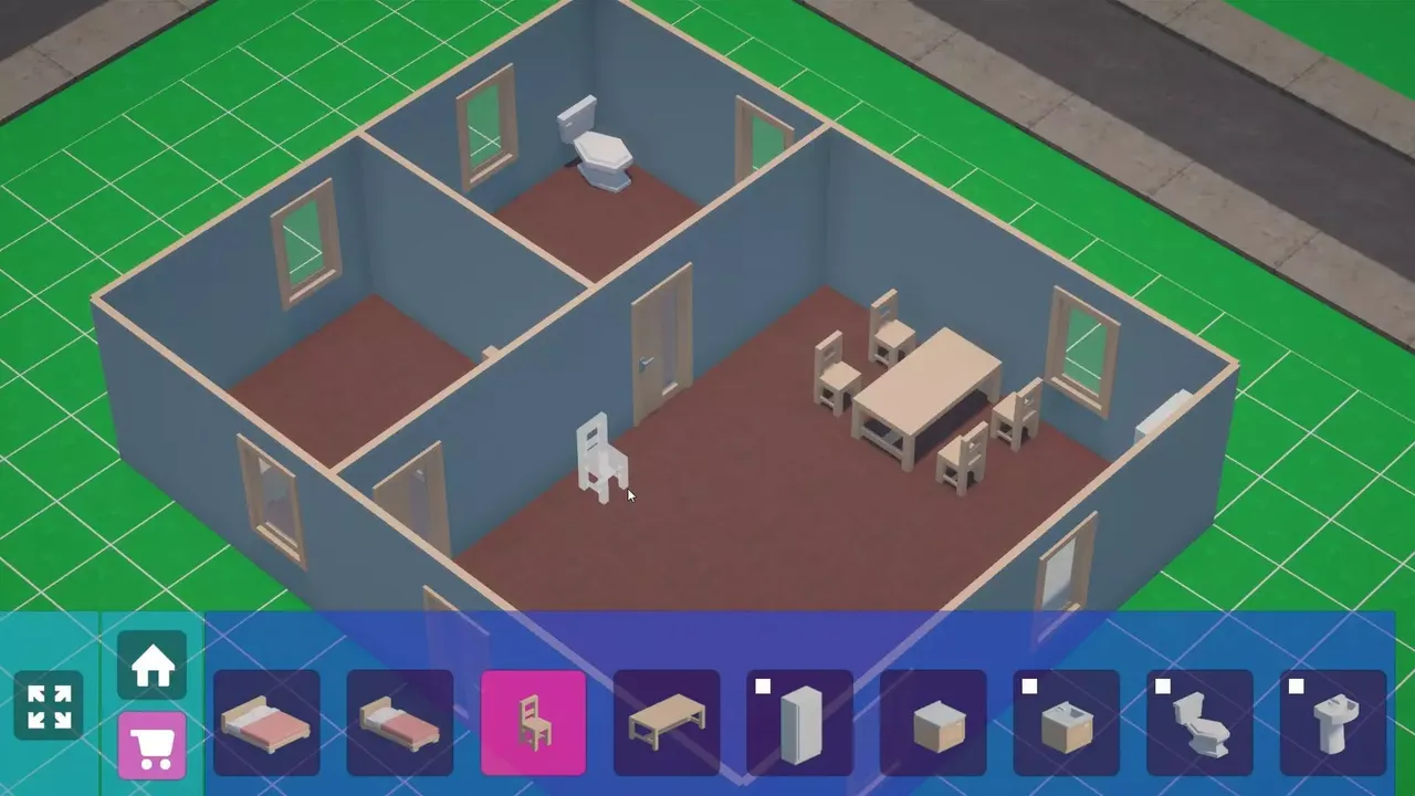 -Sims-Like Building System Unity Template Project-游戏截图-好玩游戏库