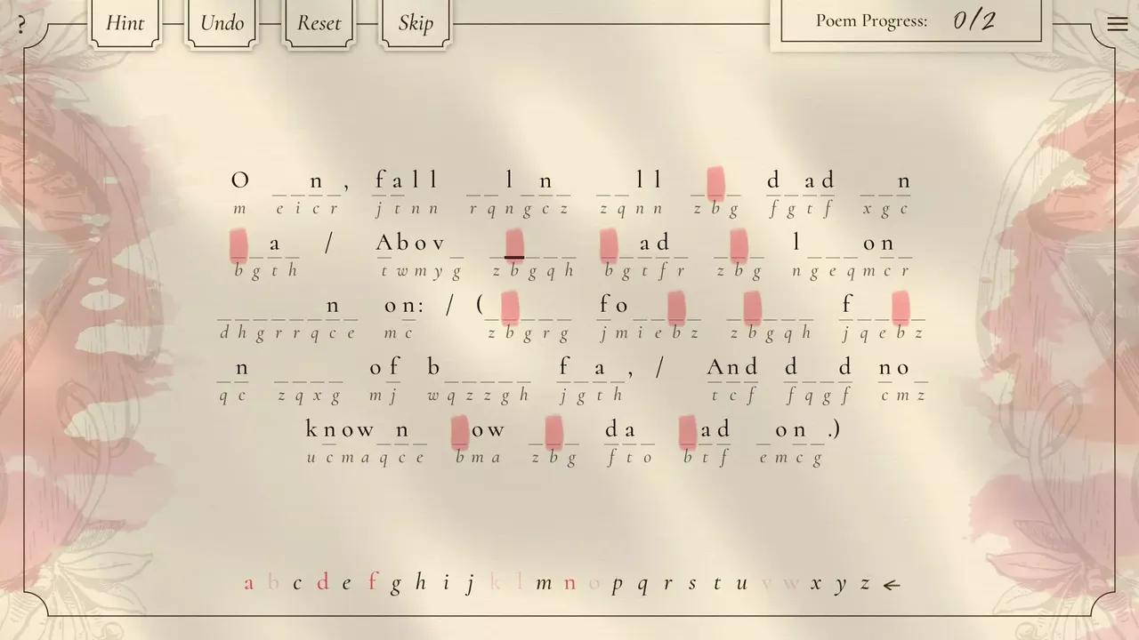 -Poems & Codes-游戏截图-好玩游戏库