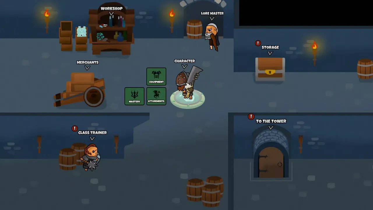 -Tower Walker: MMO Grind Simulator-游戏截图-好玩游戏库