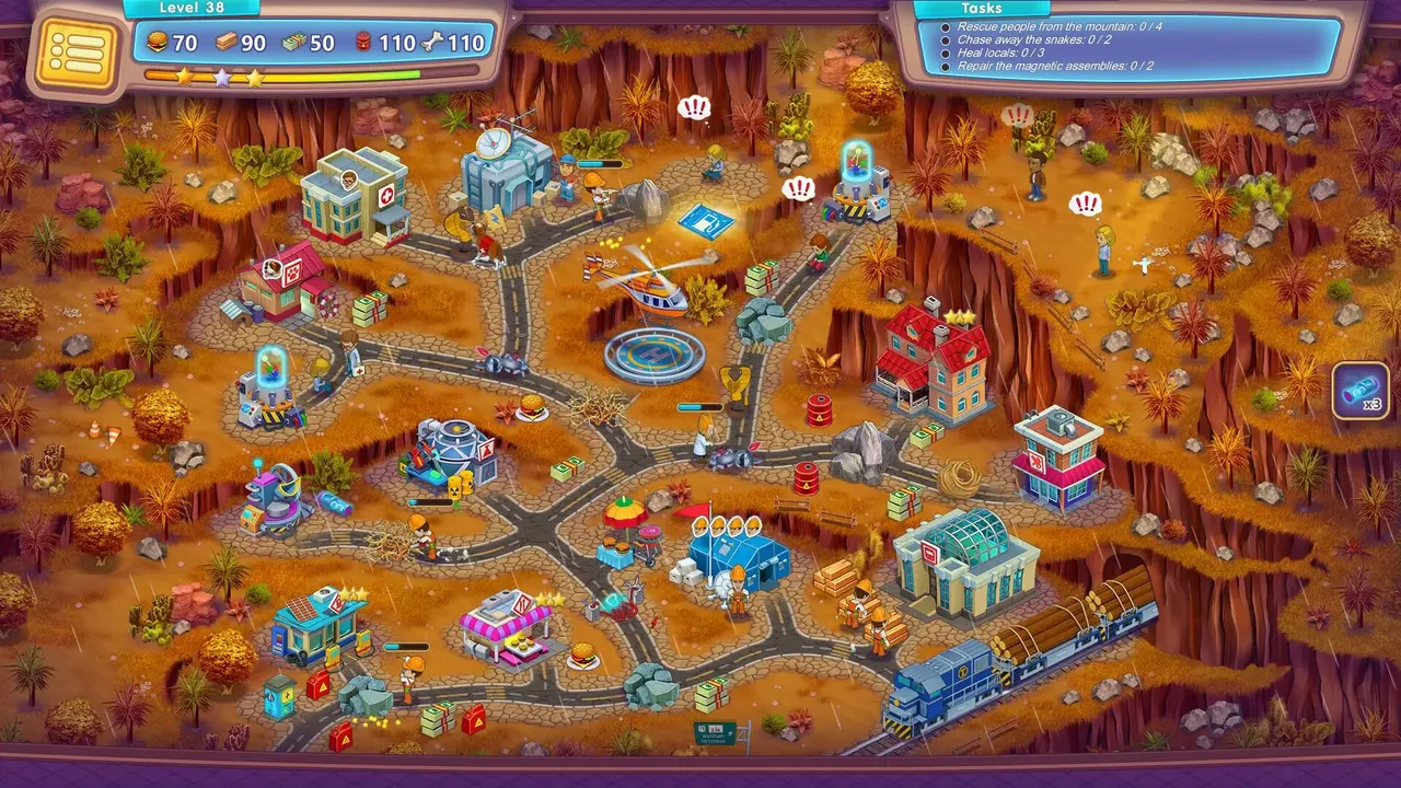 -Rescue Team: Magnetic Storm-游戏截图-好玩游戏库