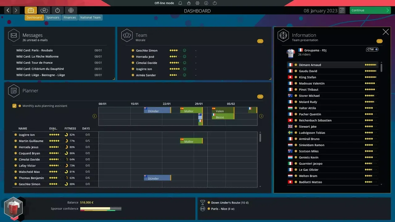 -Pro Cycling Manager 2023-游戏截图-好玩游戏库
