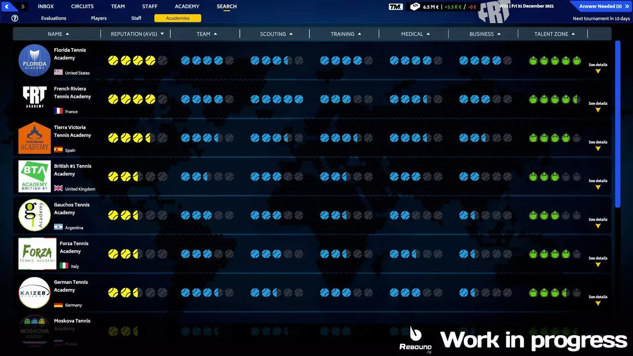 -Tennis Manager 2023-游戏截图-好玩游戏库