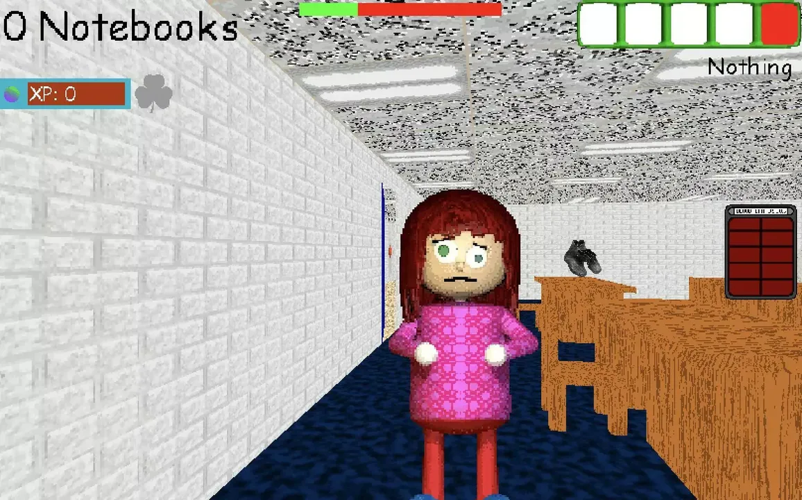 -Baldi's Basics 1 1/2: The Adequate School-游戏截图-好玩游戏库