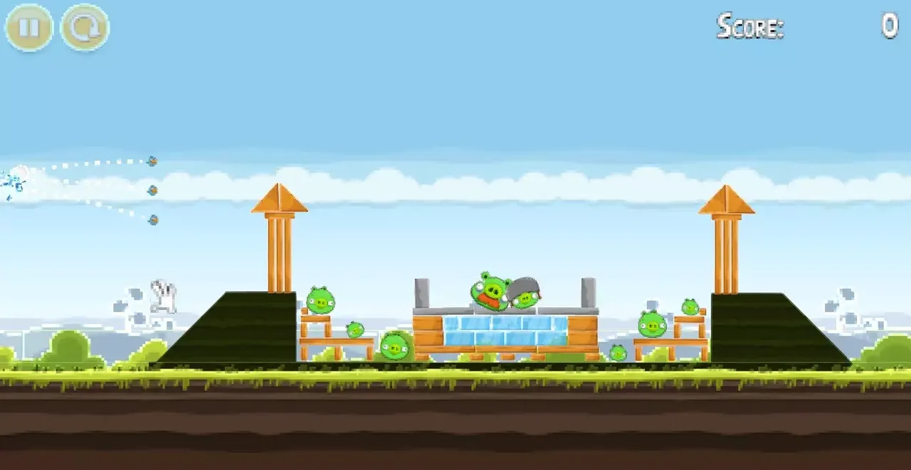 -Angry Birds 8-Bit-游戏截图-好玩游戏库