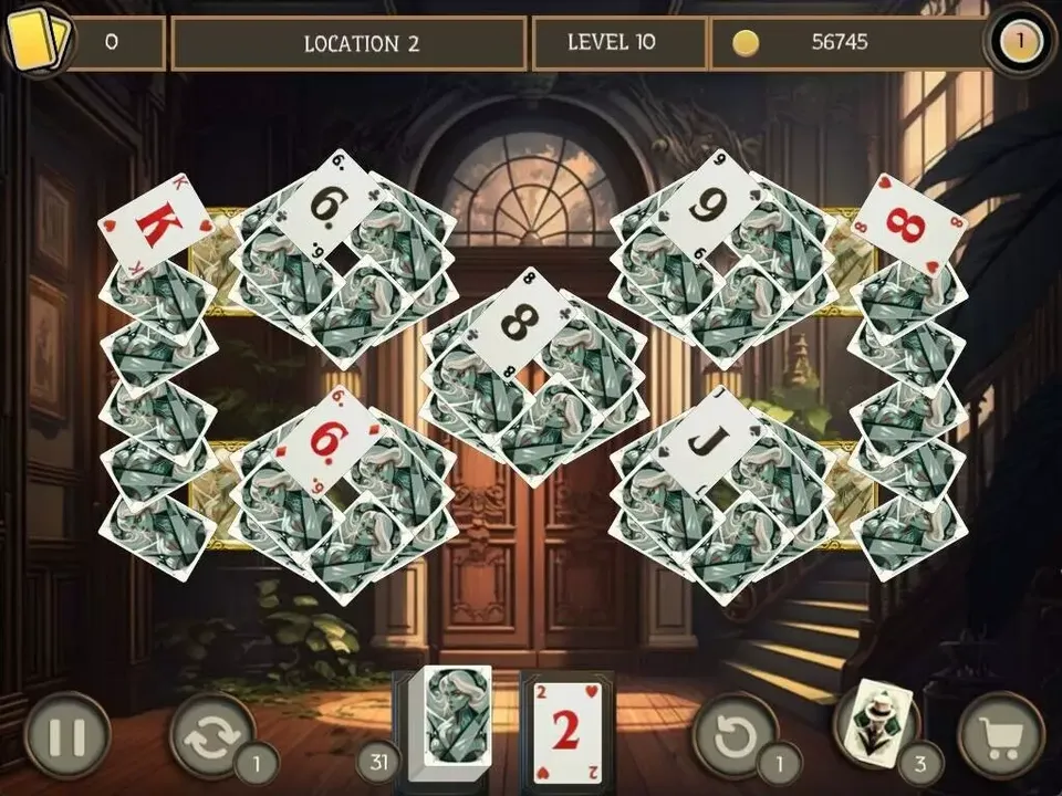 -Detective Solitaire. Butler Story 2-游戏截图-好玩游戏库