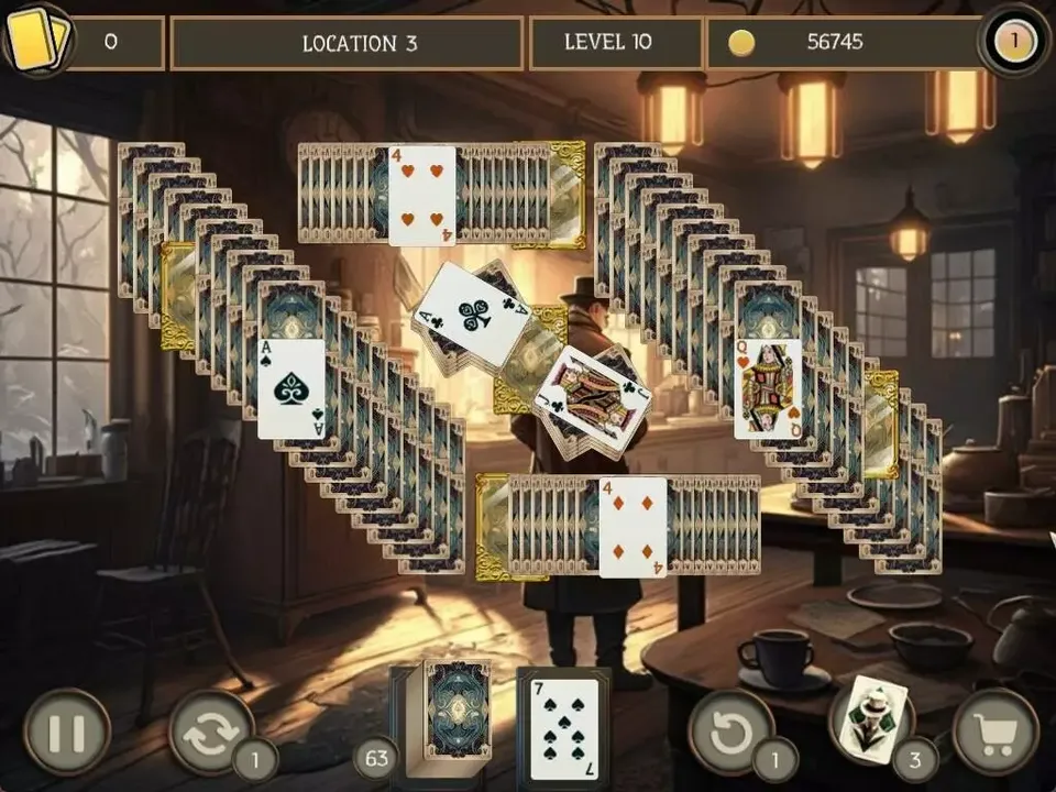 -Detective Solitaire. Butler Story 2-游戏截图-好玩游戏库