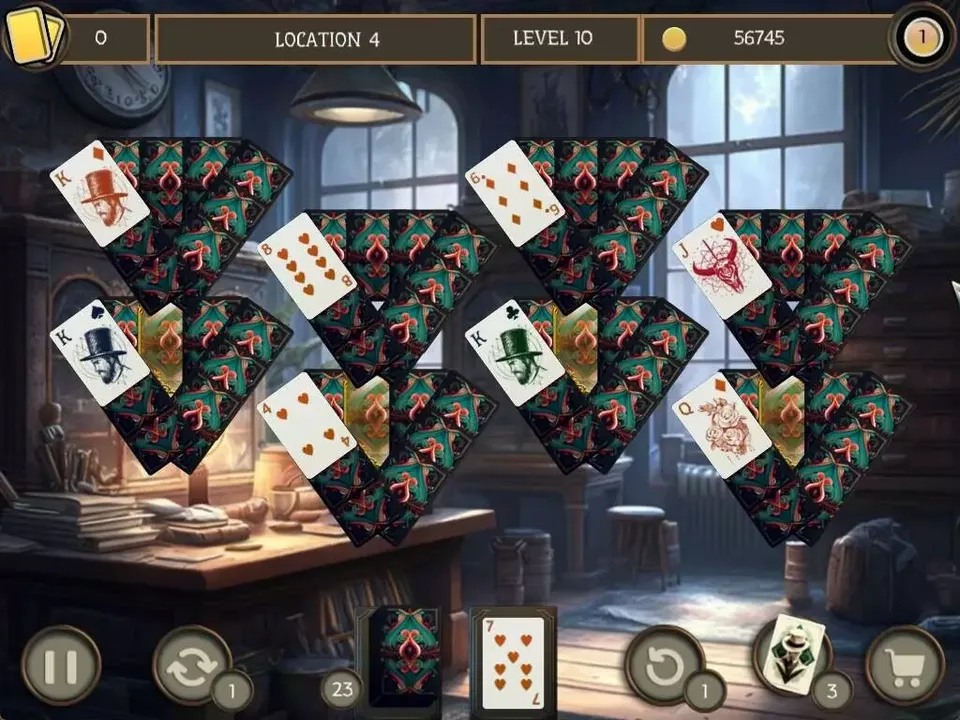 -Detective Solitaire. Butler Story 2-游戏截图-好玩游戏库