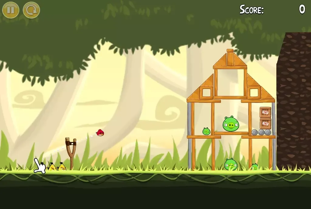 -Angry Birds Danger Adove-游戏截图-好玩游戏库