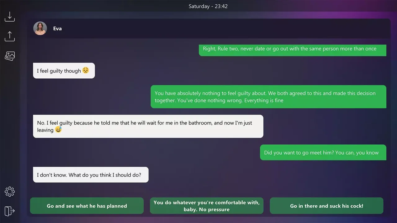 -Dirty Texts - Are You Sure?-游戏截图-好玩游戏库