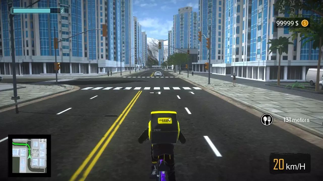 -Bike Courier: Bistro Express Delivery-游戏截图-好玩游戏库