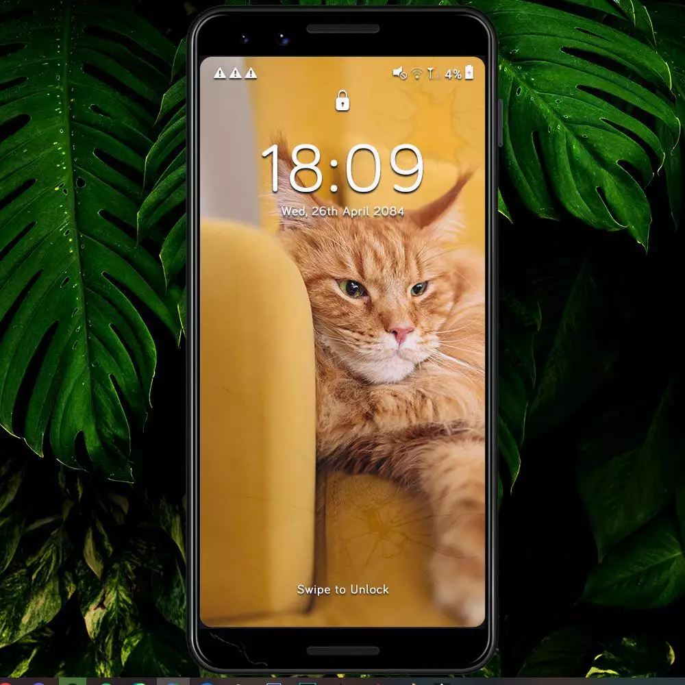 a phone found in tall grass