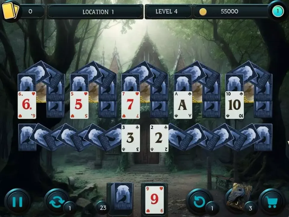 Mystery Solitaire. The Black Raven 5