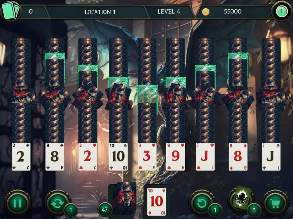 Mystery Solitaire. Cthulhu Mythos 2
