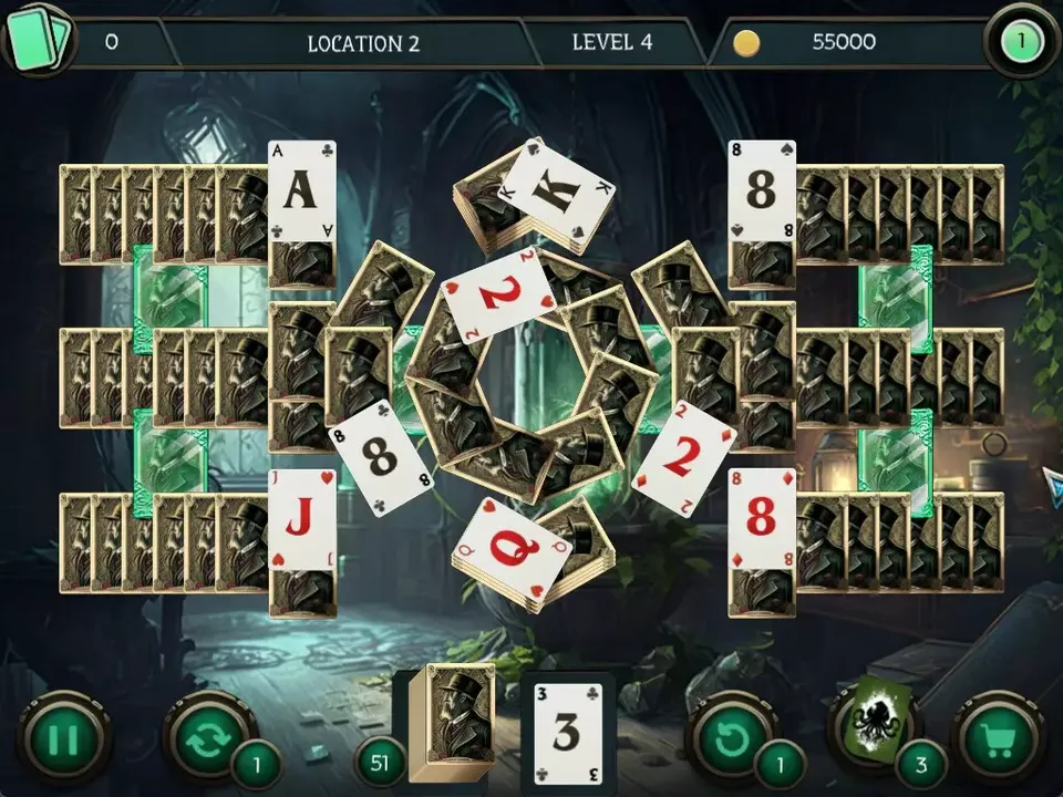 -Mystery Solitaire. Cthulhu Mythos 2-游戏截图-好玩游戏库
