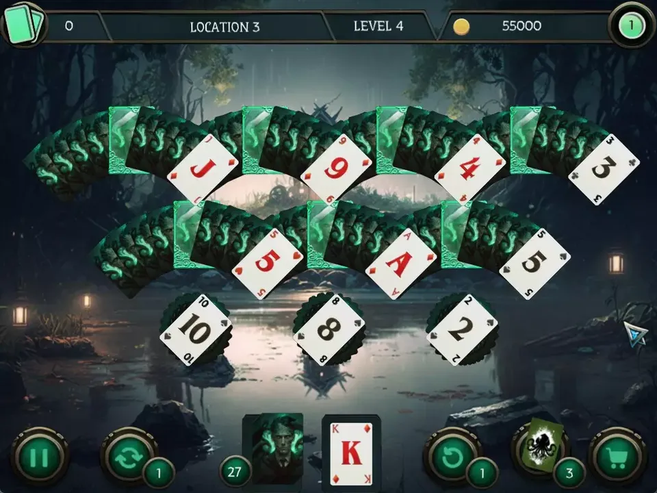 -Mystery Solitaire. Cthulhu Mythos 2-游戏截图-好玩游戏库