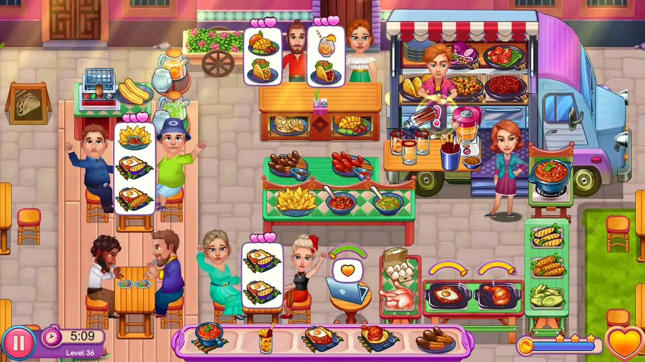 -Claire's Cruisin' Cafe: Fest Frenzy-游戏截图-好玩游戏库