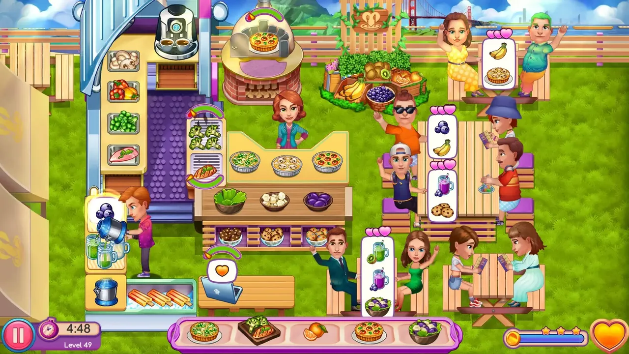 -Claire's Cruisin' Cafe: Fest Frenzy-游戏截图-好玩游戏库
