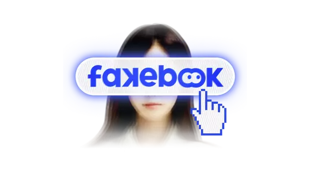 伪社交 | FAKEBOOK LOGO
