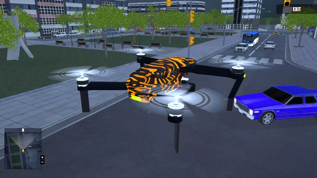 -Multiplayer Drone Simulator-游戏截图-好玩游戏库