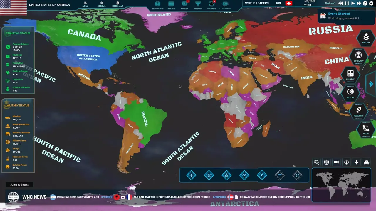 -World Warfare & Economics-游戏截图-好玩游戏库