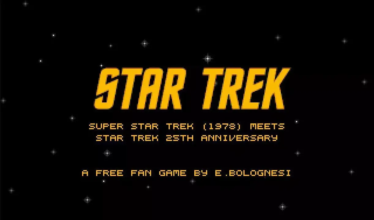 -Super Star Trek 1978 meets 25th Anniversary-游戏截图-好玩游戏库