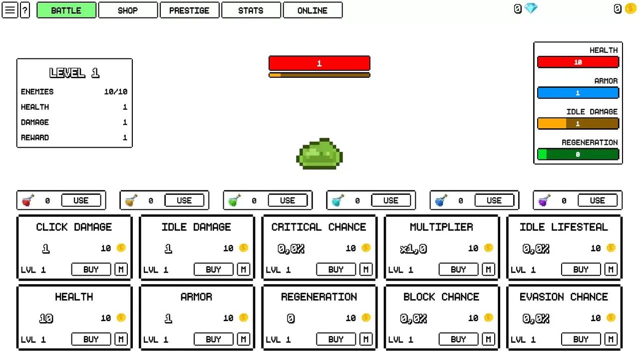 -One Life Clicker-游戏截图-好玩游戏库