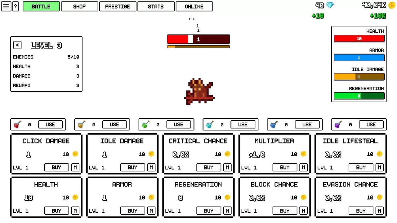 -One Life Clicker-游戏截图-好玩游戏库
