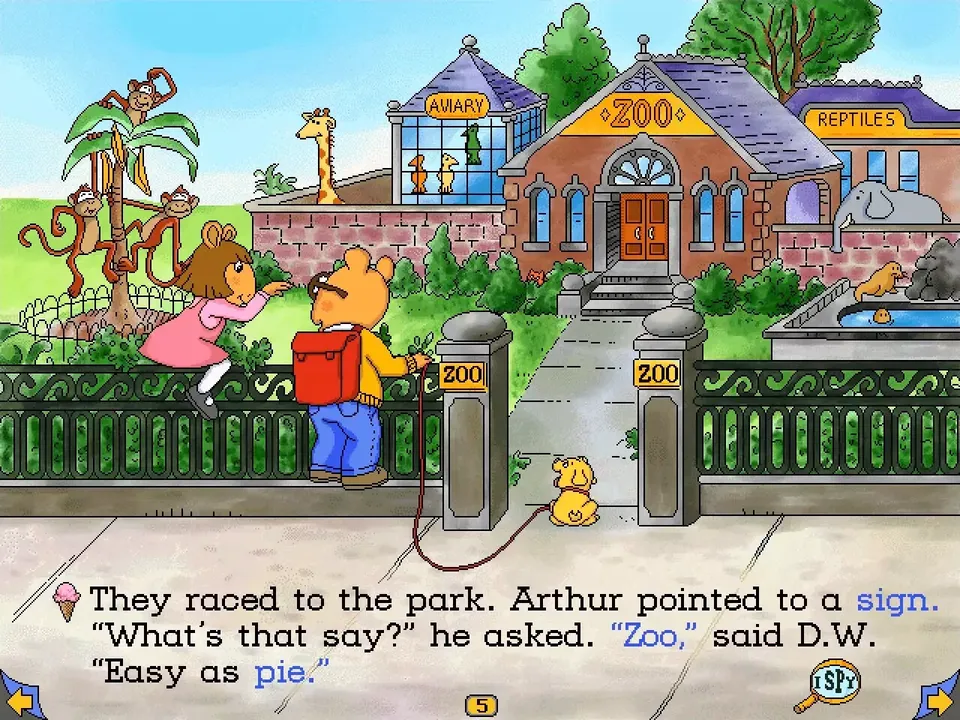 -Arthur's Reading Race-游戏截图-好玩游戏库