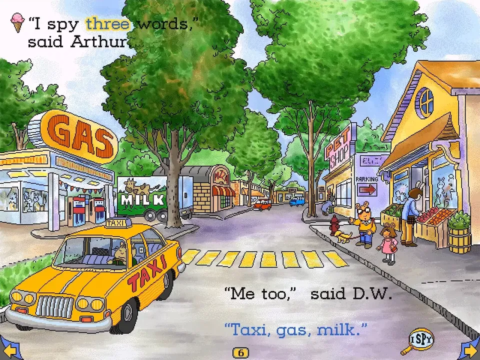 -Arthur's Reading Race-游戏截图-好玩游戏库