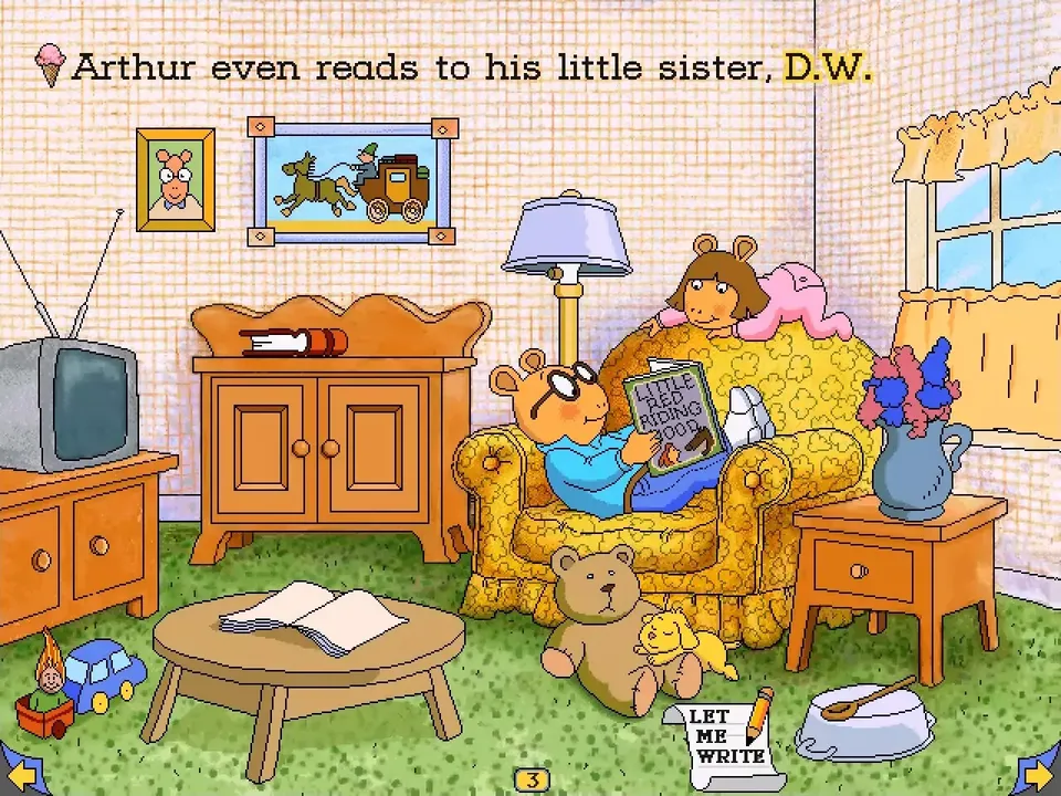 -Arthur's Reading Race-游戏截图-好玩游戏库