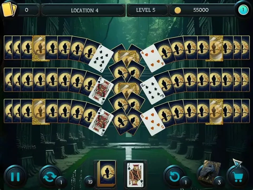 -Mystery Solitaire. The Black Raven 4-游戏截图-好玩游戏库