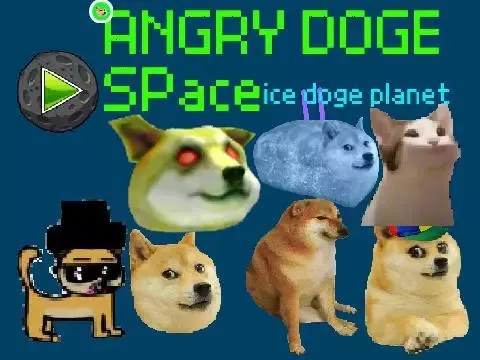 -angry doges space (ice doge planet)-游戏截图-好玩游戏库