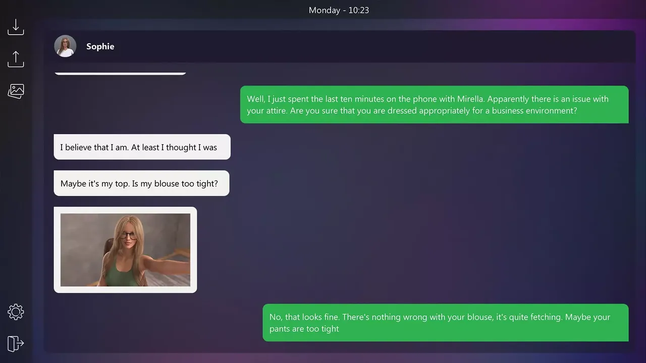 -Dirty Texts - New Intern-游戏截图-好玩游戏库