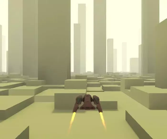 -Space Plane - Dodge Obstacles-游戏截图-好玩游戏库