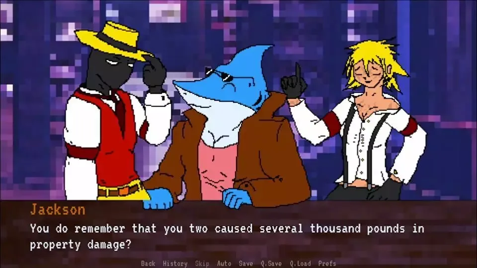 -Tales from Schwarzerblitz - Drinking Shark Rhapsody-游戏截图-好玩游戏库