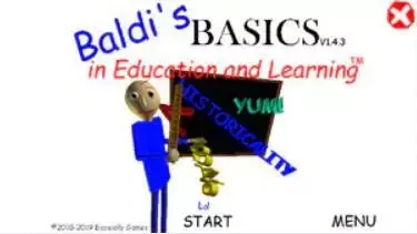 -Baldi originally wore a blue shirt.-游戏截图-好玩游戏库