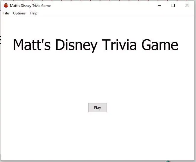 -Matt's Disney Trivia Game-游戏截图-好玩游戏库