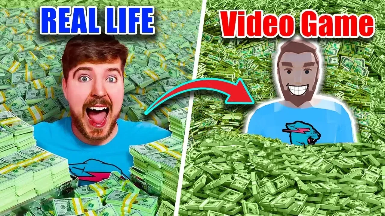 -Turning MrBeast Into A Video Game!-游戏截图-好玩游戏库