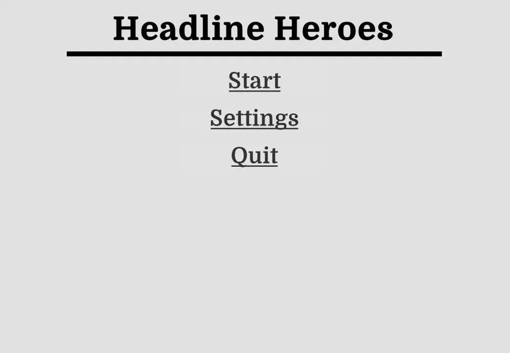 -Headline Heroes (very beta)-游戏截图-好玩游戏库