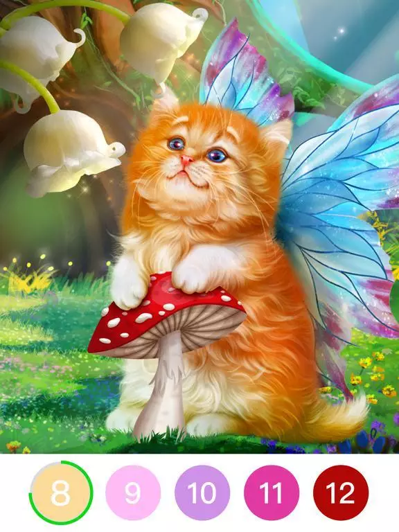 -Color Day - Paint by number-游戏截图-好玩游戏库