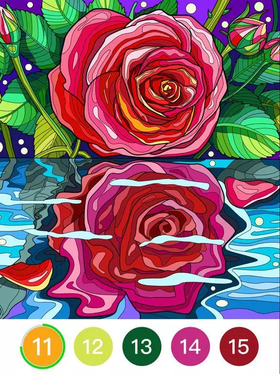 -Color Day - Paint by number-游戏截图-好玩游戏库