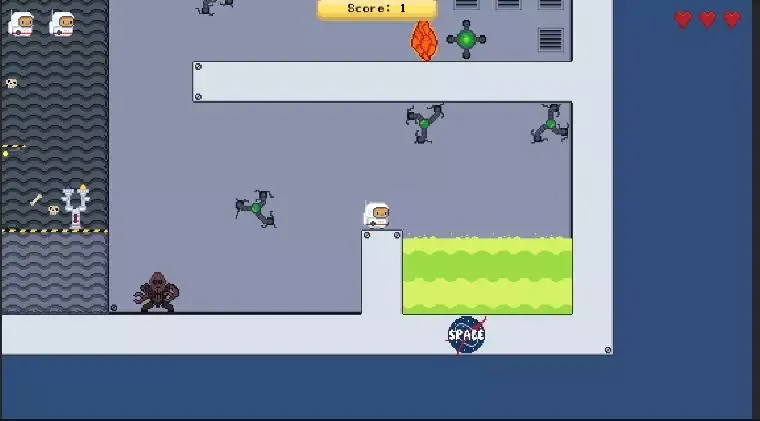 -2D Platformer (Kaiqin Kong)-游戏截图-好玩游戏库