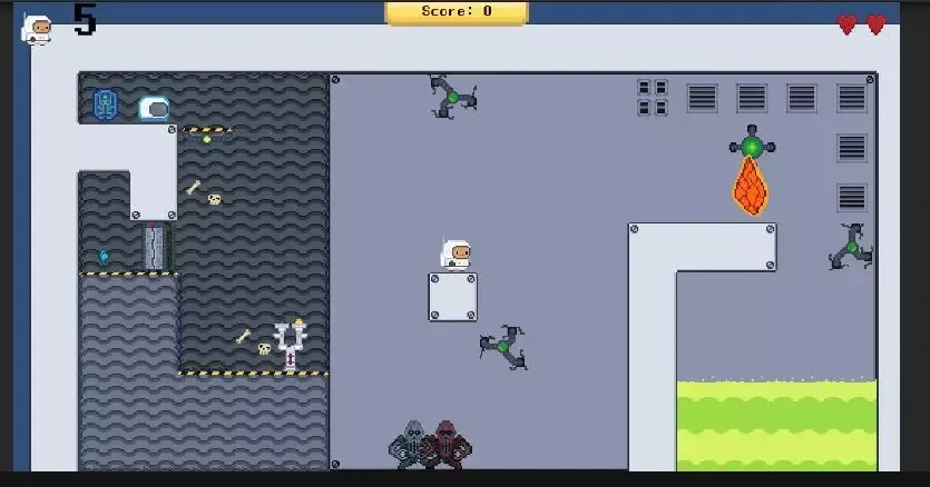 -2D Platformer (Kaiqin Kong)-游戏截图-好玩游戏库