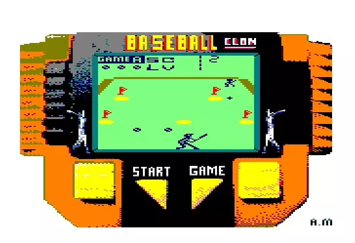 BASEBALL HANDHELD FOR AMSTRAD